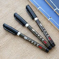 3 Pcs Calligraphy Pens Set Japan Material Brush for Signature Chinese Calligraphy Learning Art Marker School Stationery Supplies 4