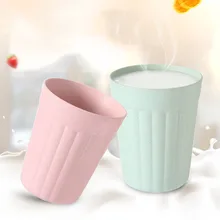 Бамбуковое волокно, Экологичная вода для детей, для завтрака, пластиковая, Экологичная, пшеничная соломинка, Кофейная, чайная, молочная, питьевая чашка, зубная щетка