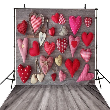 

Valentine's Day Photography Backdrops Backdrop For Photography Heart Background For Photo Studio Party Foto Achtergrond