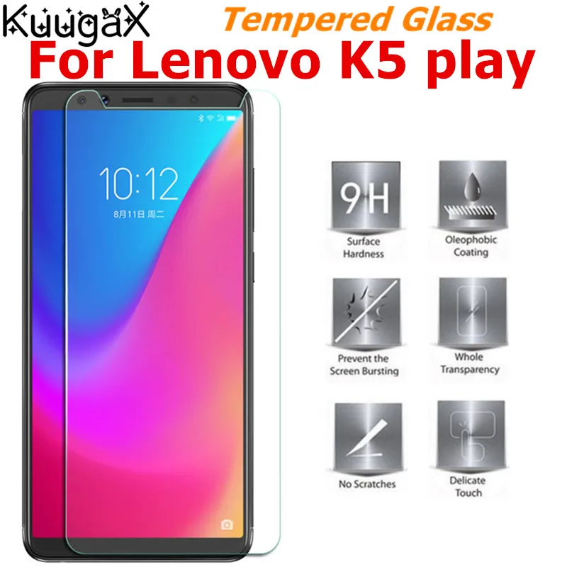 Закаленное стекло для lenovo K5 K 5 K5play, защитная пленка для смартфона K5 Play 9H