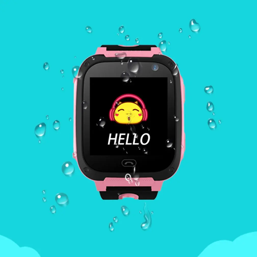 Сенсорный экран детский Интеллектуальный телефон позиционирования SmartWatch многофункциональные детские безопасные часы Bitrthday подарки