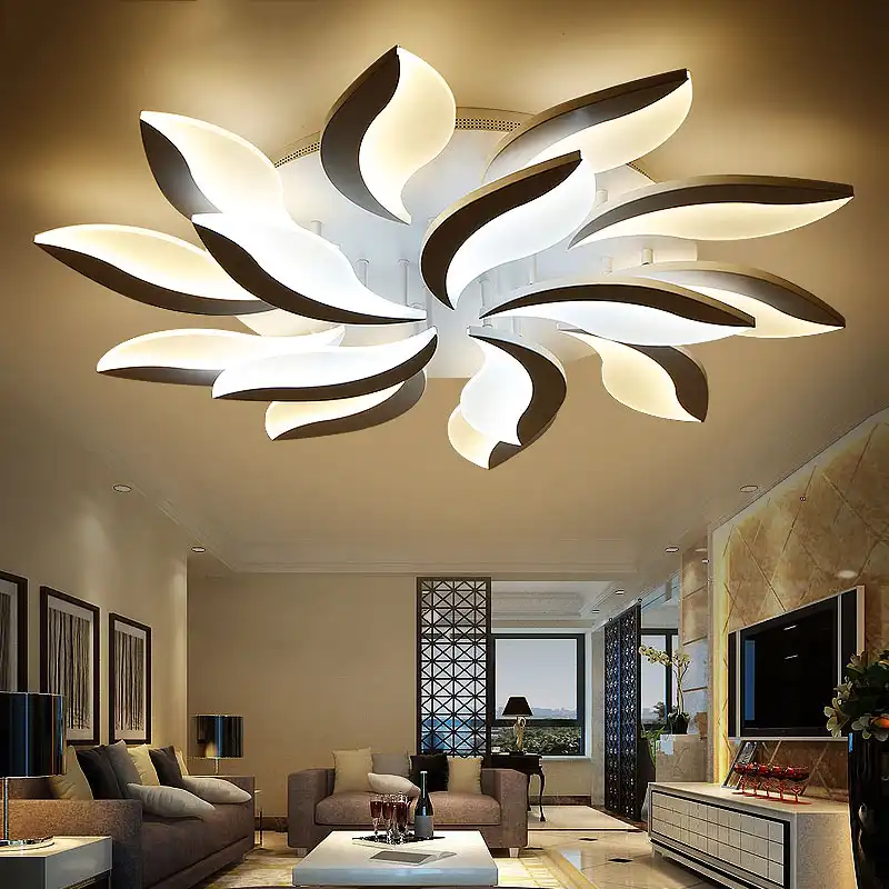 Neo Gleam New Design Acrylic Modern Led Ceiling Lights For Living Led Ceiling Lights