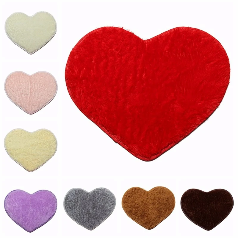 Buy Heart Bath Mat For Bathroom Rug Carpet In The