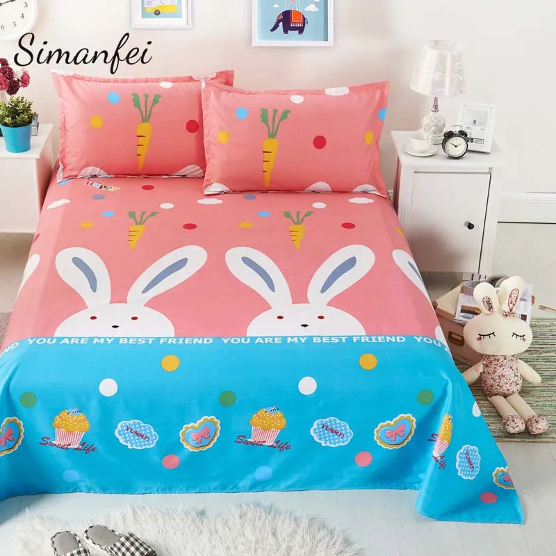 

Simanfei 1pc Bedspreads+ 2pcs Pillowcase Mattress Cover Bed Mattress Protector Pad Fitted Sheet
