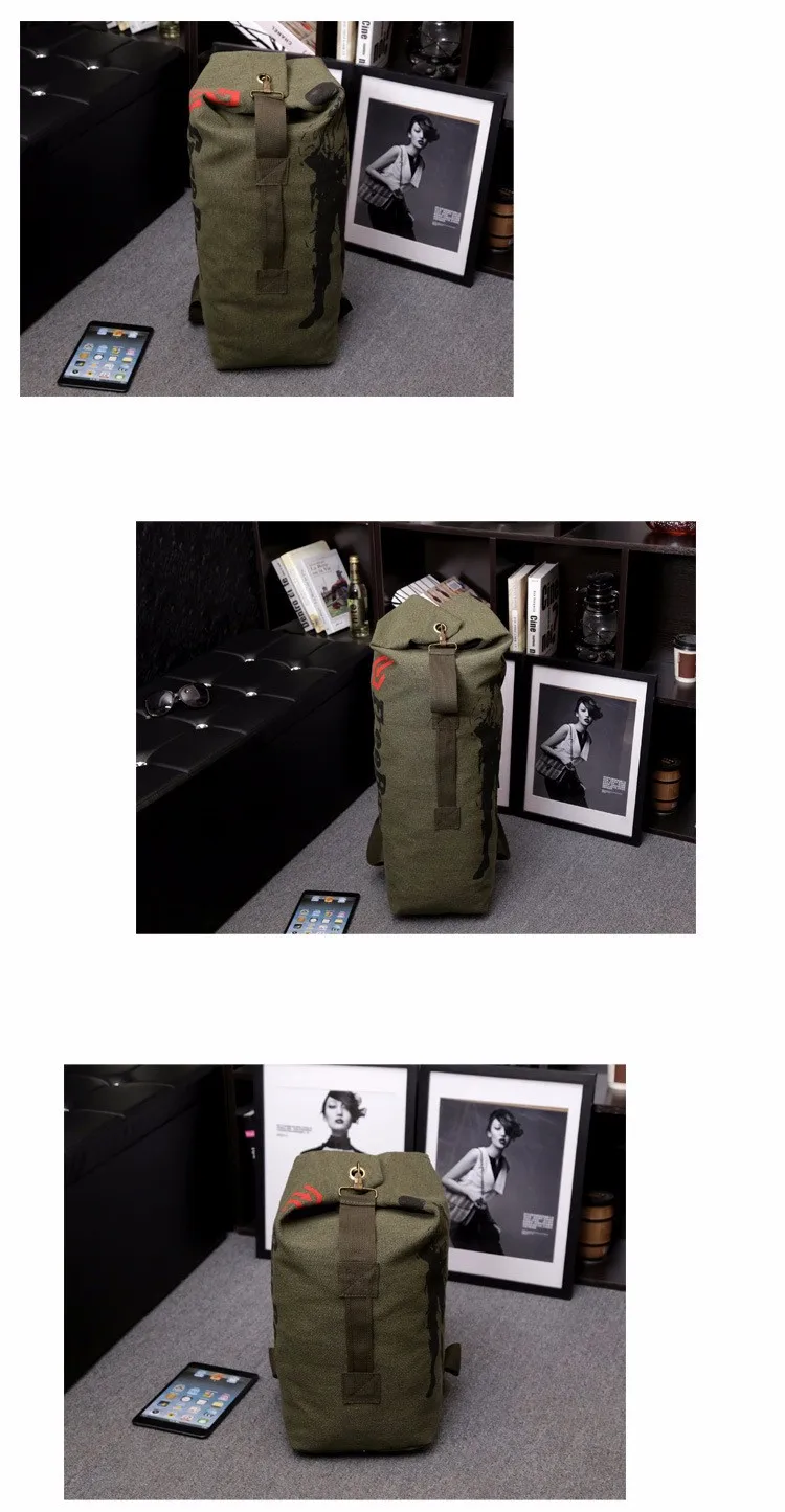 3 цвета Новая мода холщовая однотонная Повседневная сумка мужской военный рюкзак сумка дизайнерские рюкзаки для мужчин скидка 15% X111