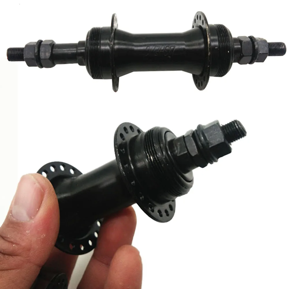 

Black Spokes Assembling Wheel Bike Hub 32 Holes Replacement Iron Steel Front/Rear Bicycle Practical Durable Universal Direct Use