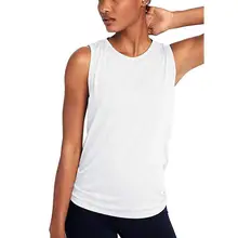 Модный женский повседневный спортивный жилет с круглым вырезом без рукавов с разрезом сзади, длиной по бедрам, в стиле пэчворк, свободный, дизайн