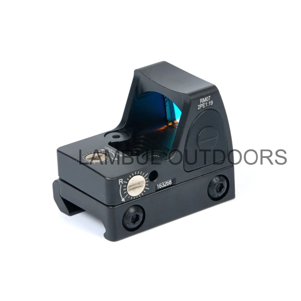 Тактический Регулируемый Trijicon RMR Red Dot Reflex Sight 3,25 MOA прицел для охотничьих прицелов подходит для KSC Glock и 1913 страйкбольного пистолета