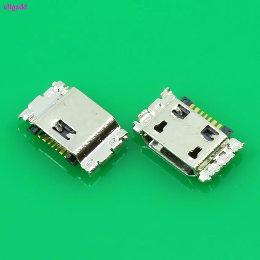 

clgxdd 10pcs Micro USB Charging Port Jack Connector 7Pin For Samsung J5 SM-J500 J1 SM-J100 J100 J500 J5008 J500F J7 J700 J700F