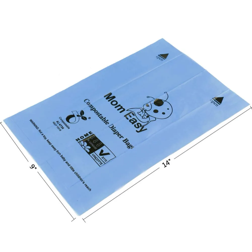 Harga Ibu Mudah 120 Hitungan Mudah Tie Bayi Kompos Popok Karung Biru Besar Biodegradable Tas Popok Online Ibu Mudah 120 Hitungan Mudah Tie Bayi Kompos Popok Karung Biru Besar Biodegradable Tas Popok