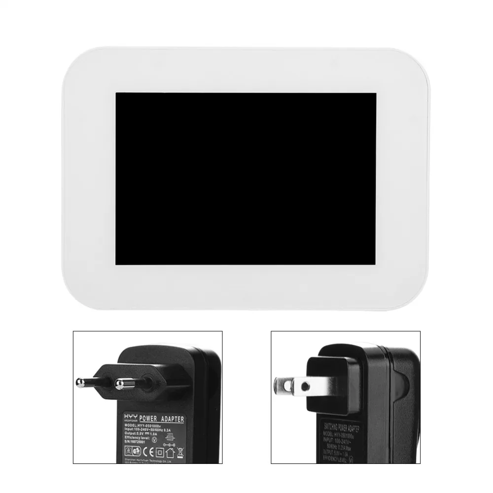 

Color screen LCD wireless weather alarm, indoor and outdoor temperature and humidity display