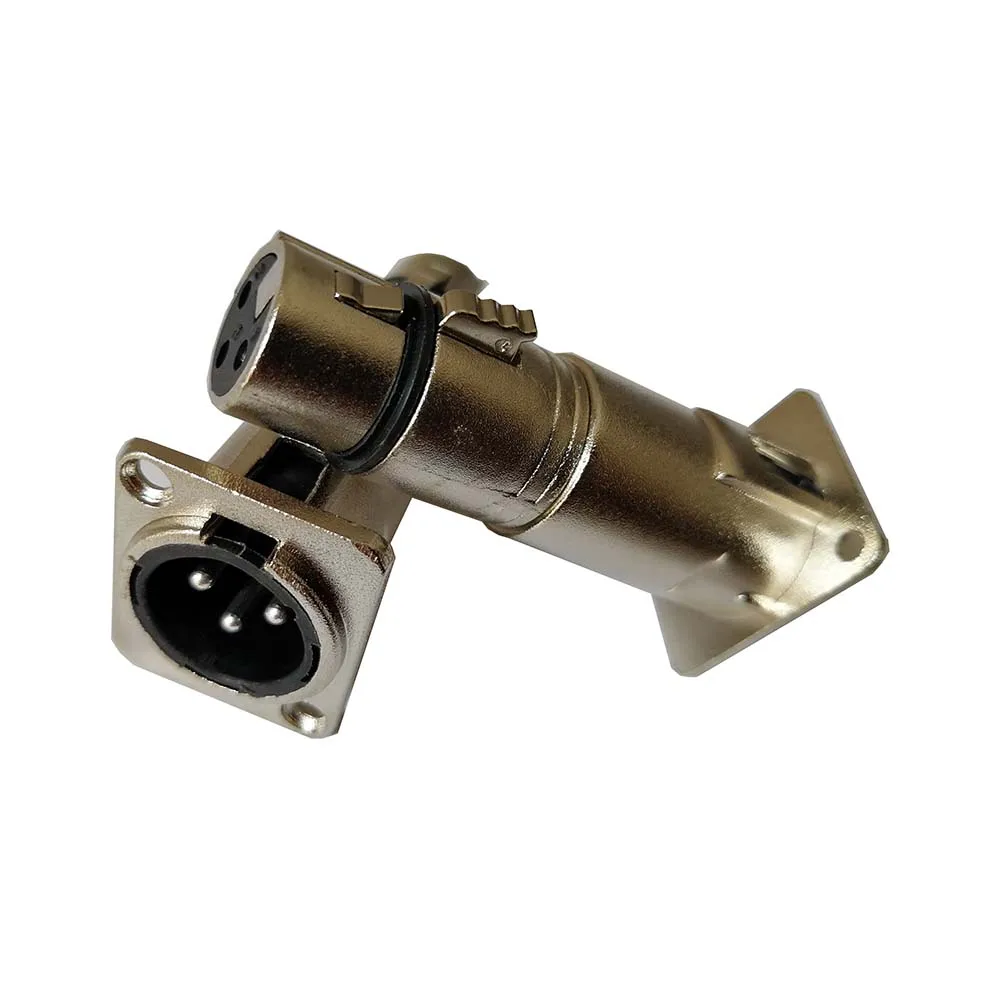 Highquality40pcslotNA3MDFXLRMaletoFemalefeedthroughadapter