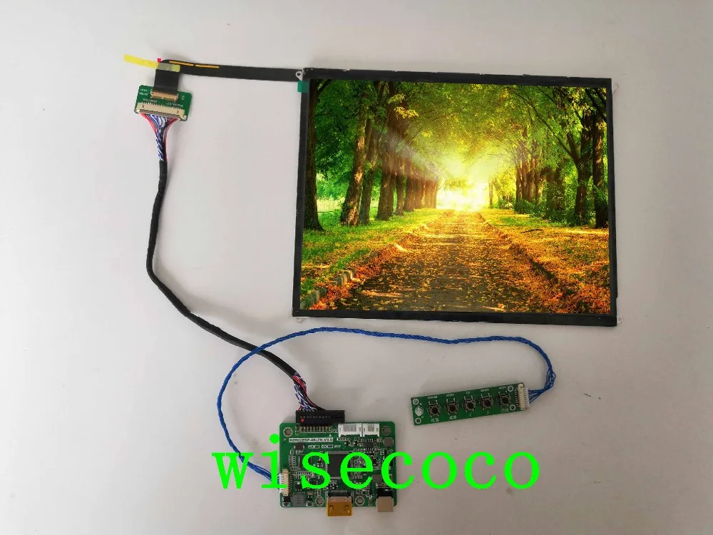9.7 Inch 2K 2048*1536 IPS Retina Monitor Screen LCD Module HDMI control