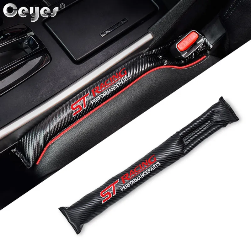 

Ceyes Auto Leakproof Protective Gap Stopper Case Car Seat Cover Pad For Ford focus 2 focus 3 Fiesta EcoSport ESCORT ST Racing