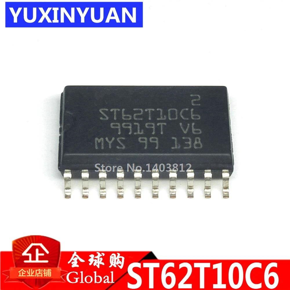 

ST62T10C6 ST62T10 62T10 SOP-20 1PCS