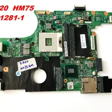 Для Dell 3420 HM75 SLJ8F Материнская плата ноутбука 3420 HM75 11281-1 протестированный отлично разъемы