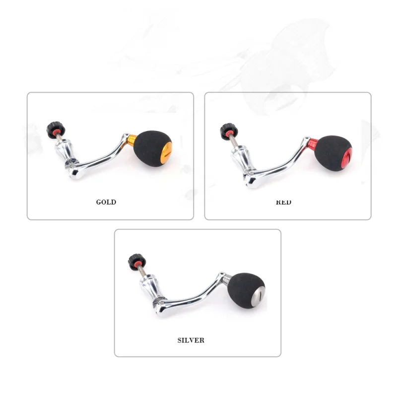 Reel Replacement Power Handle Fishing Reel Handle Knob Spinning Handle Metal Rocker Arm Grip For Spinning Fishing Reel Tools Reel Replacement Power Handle Fishing Reel Handle Knob Spinning Handle Metal Rocker Arm Grip For Spinning Fishing Reel Tools
