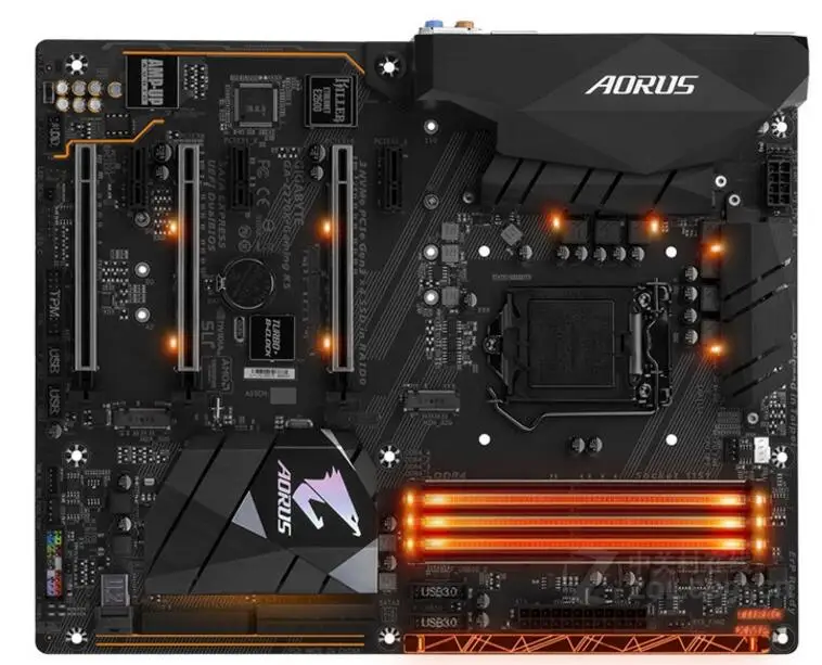 Для Gigabyte оригинальная б/у материнская плата Z270 Socket LGA 1151 DDR4 с поддержкой I7 6700K
