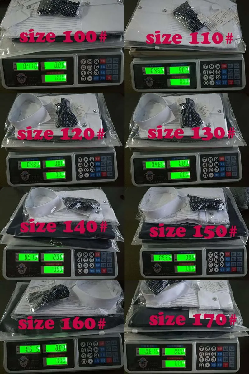 weight of the vest clothing set