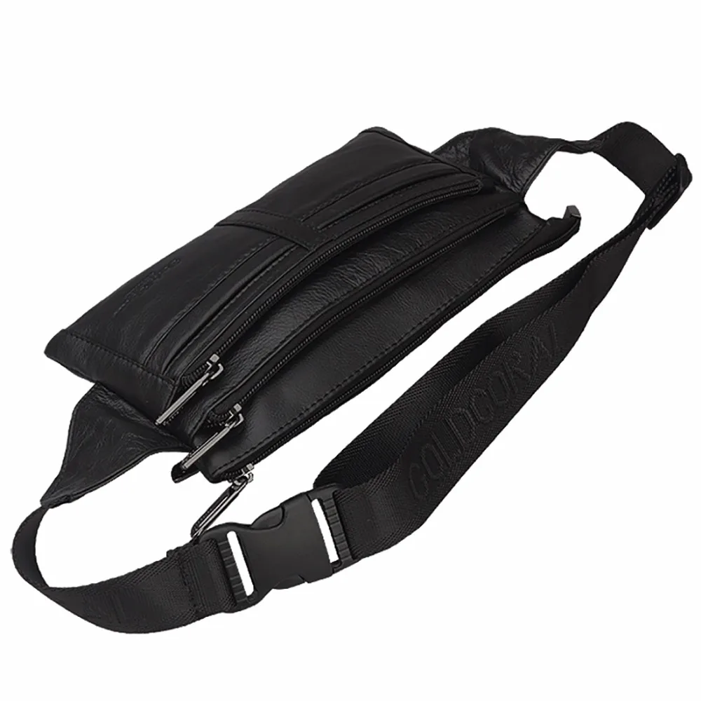 Мужская нагрудная Сумка слинг из натуральной кожи 100%|hip belt purse|belt pursefanny pack |