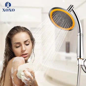 

XOXO 4"/6"/8" Stainless Steel Rainfall Shower Head Water Saving Bathroom Shower head High Pressure Hand Held Shower head X739