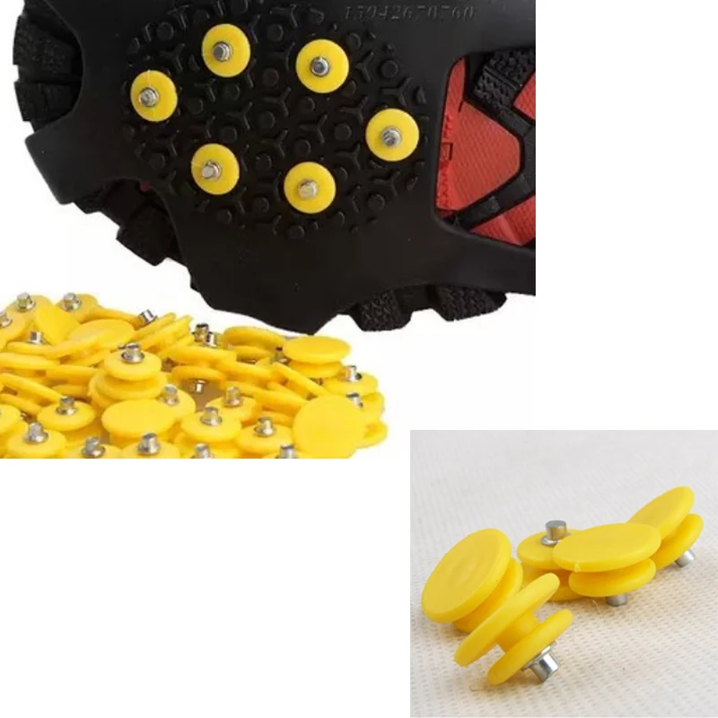 Ice Snow Grips Spikes Crampon Grippers Cleats for Shoes Boots Overshoe Anti Slip