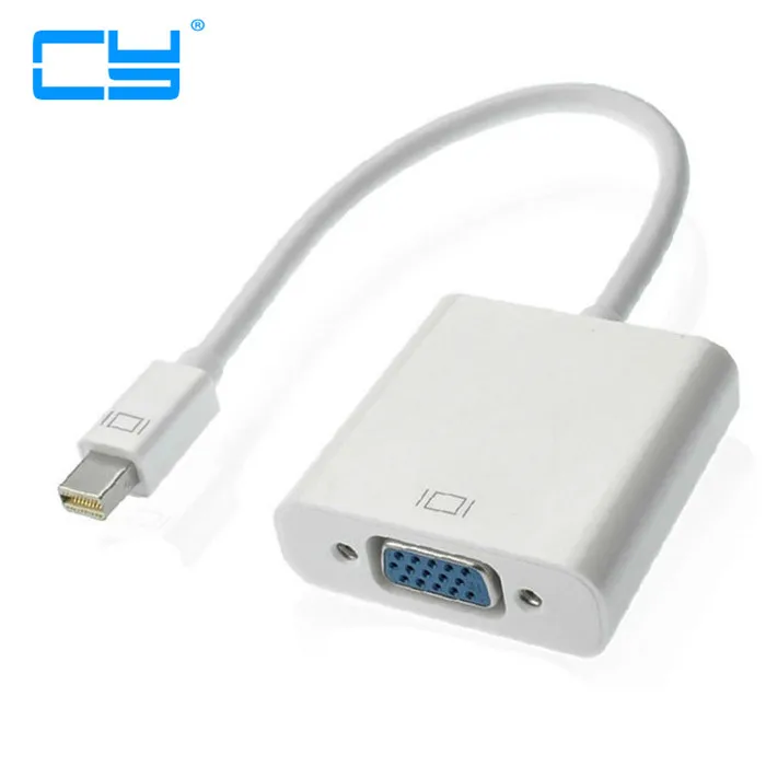 Переходник для кабеля Mini DP displayport на vga ТВ набор проектора VGA Macbook air pro Surface pro2 pro3 pro4