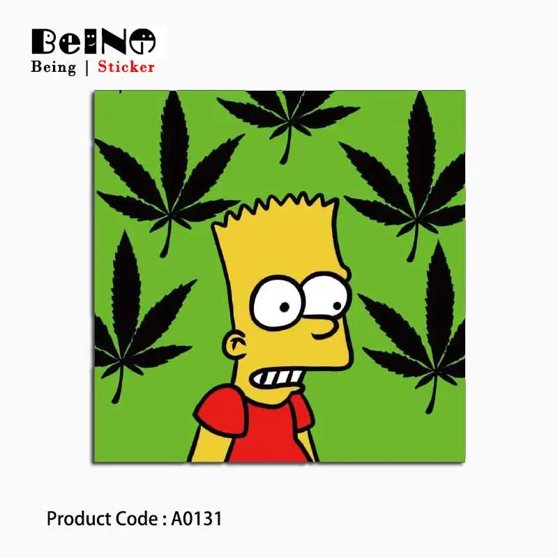 

Simpsons cartoon anime sticker cool funny waterproof suitcase laptop guitar luggage skateboard bicycle toy lovely A0131 stickers