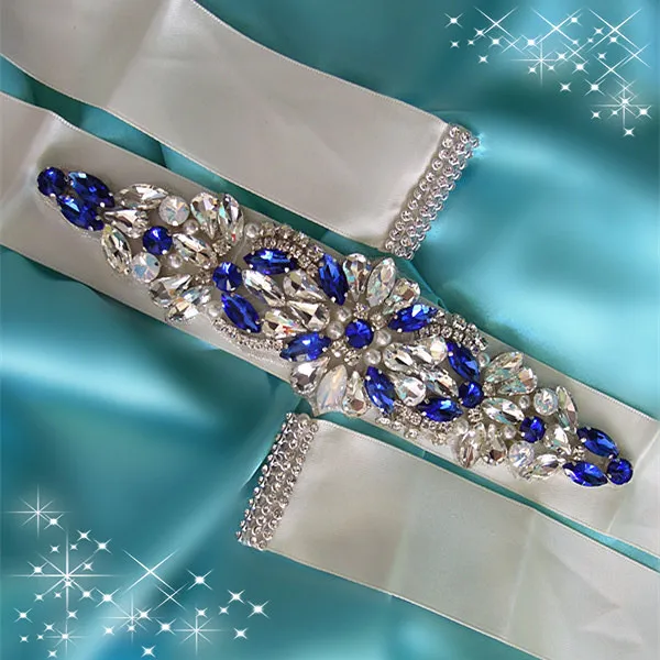 Bamboopack Cinturón De Boda Para Mujer Con Diamantes De Imitación De Cristal Beige, Formal/elegante, Tamaño 270 X 2,5 Cm