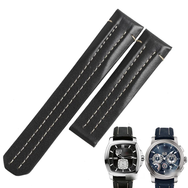 Cinturini Wentula Per Carl F. Bucherer Patravi Cinturino In Pelle Di Vitello Cinturino In Vera Pelle Di Mucca Cinturino In Vera Pelle