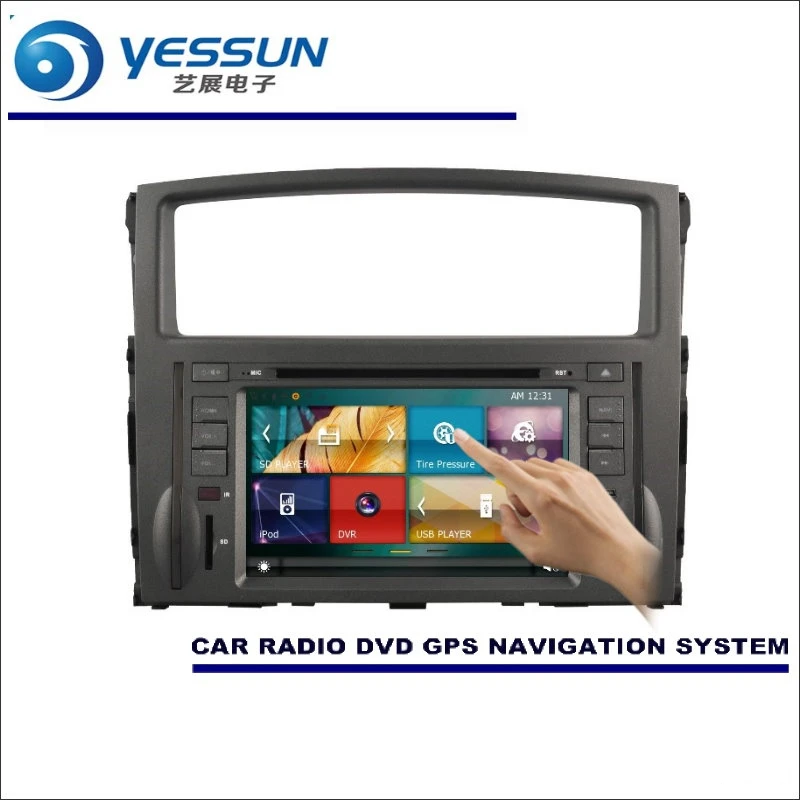 

YESSUN For Mitsubishi Pajero 2006~2016 - Car Radio CD DVD Player Amplifier Screen GPS Map Nav Navi Navigation Audio Video System