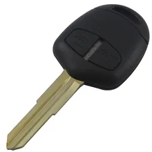 2 Buttons Remote Car Key Shell Styling Cover For Mitsubishi Pajero Triton Lancer Evo Key Case
