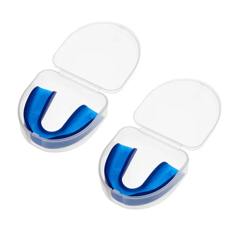 Boca boxeo dientes frenillos deportes diente titular Gum Shield dientes Protector boca guardia pieza de Rugby de boxeo #2Y04