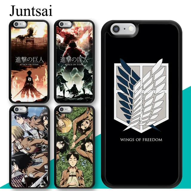 coque iphone 8 attack on titan