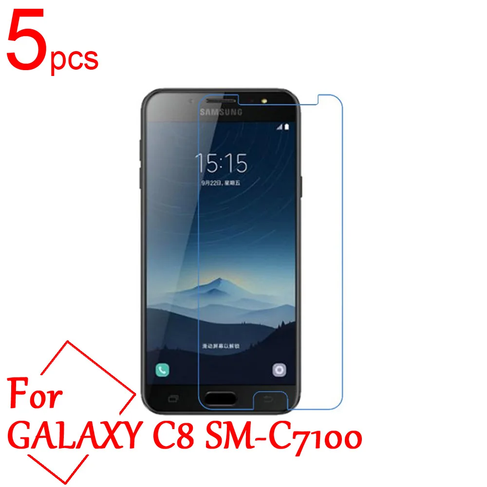 

5pcs Ultra Clear/Matte/Nano Anti-Explosion LCD Screen Protector Film Cover For Samsung GALAXY C8 SM-C7100 S8 Active G892 Film