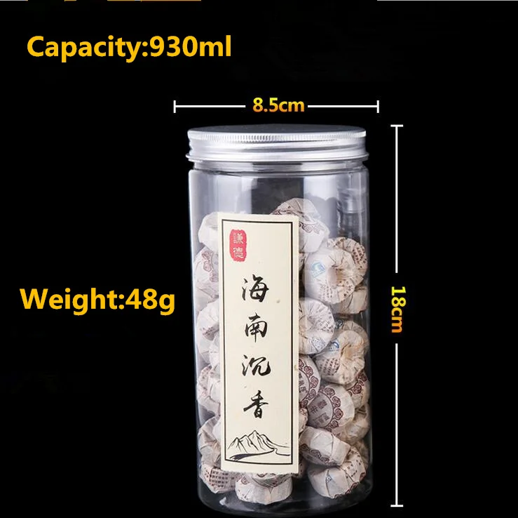 

126pcs/lot food grade large size airtight jar 930ml Empty PET plastic jars in bulk 30oz wholesale plastic containers for food