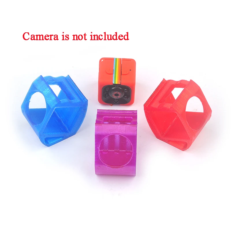 

2PCs Fr SQ11 1080P HD Camera Base 3D Printed Camera Seat Protective Housing Shell Damping Case 30 Degree Shock Absorber