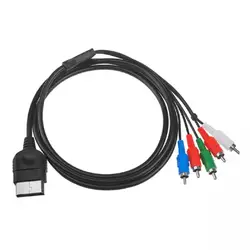 Прочный композитный Аудио Видео AV кабель HD телевизионный компонент шнур для первого поколения xbox игры дополнительные кабели