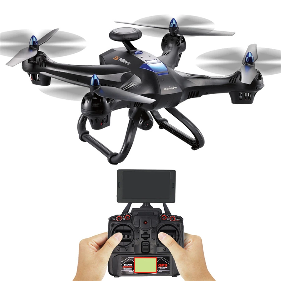 Global Drone X183 с 5 ГГц WiFi FPV 1080 P изображение gps бесщеточный Квадрокоптер двойной Фолл me