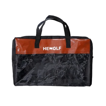 

Outdoors Oxford PVC Hand Picnic Bag For Travel Waterproof Large-capacity 40cmx 25cmx11cm Black Brown Relaxation Style