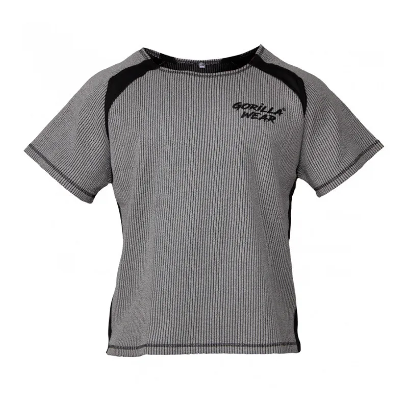 

Gyms men's T-shirt 2019 men's clothing casual shirt jogger fitness short-sleeved sportswear fashion brand men's clothing