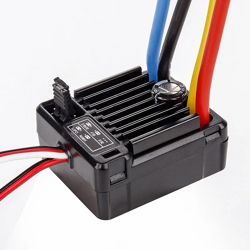 

WP-1060-RTR Waterproof 2S-3S 60A Brushed ESC for 1/10 T Hobbywing Quicrun amiya Traxxas Redcat HSP HPI RC Car