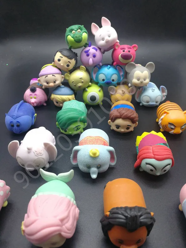 

20pcs/set Tsum Tsum Figures Toys Avengers Star Wars Wolverine SpiderMan PVC Mini Action Figure Gift