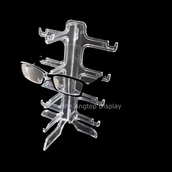 

Detachable 4 layer sunglasses eyeglasses organizer optical plastic display frame stand holder