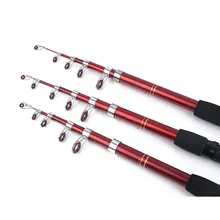 Out of doors Fiberglass Sea Rod Telescopic Fishing Rod Pole Fishing Sort out Instruments 1.8-3.6m Drop Delivery