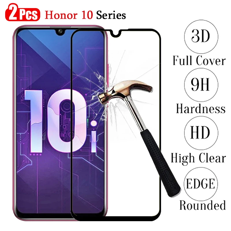 2 шт Honor 10i защита экрана закаленное стекло для Huawei HRY LX1T LX1 10 Lite 6 21 &quotзащитное