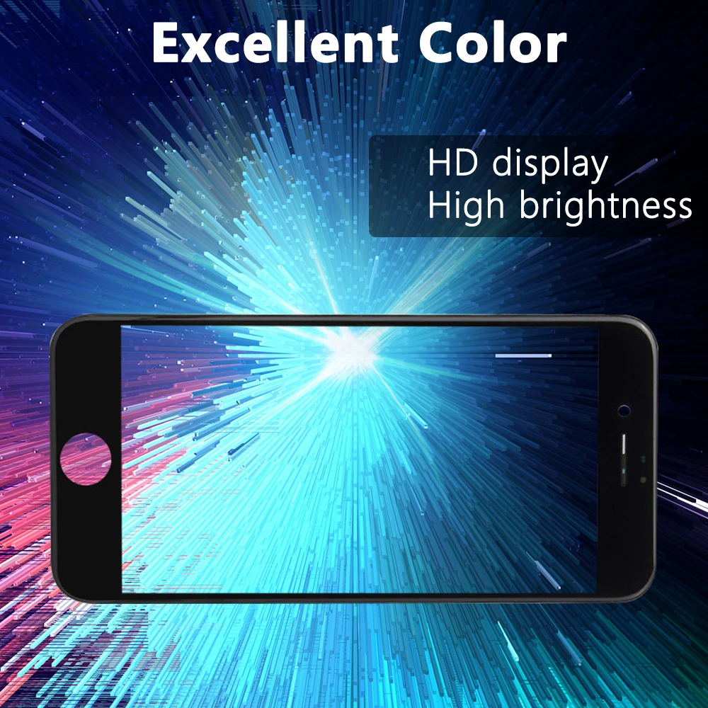 10 шт. Премиум ESR lcd для IPhone 6 6s дисплей сенсорный экран 3D сенсорный дигитайзер для IPhone 7 8 AAA Качество без битых пикселей