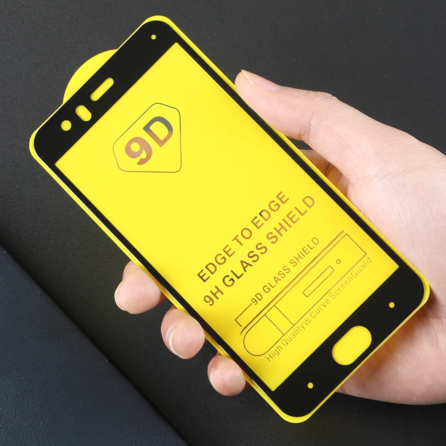 WOLFPSYCH 9D полное покрытие из закаленного стекла для Xiaomi mi 6 клея Защитная пленка