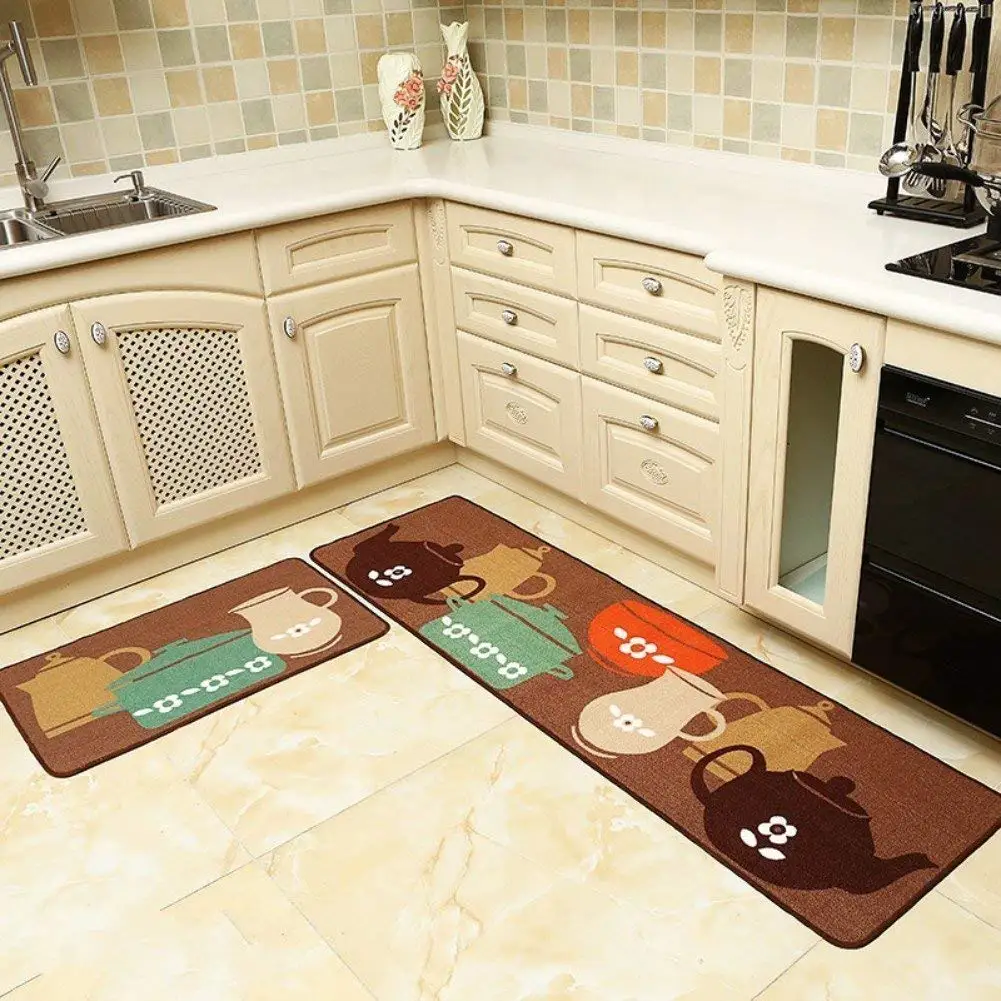 Ruldgee Non Slip Kitchen Mat Rubber Backing Doormat Entry