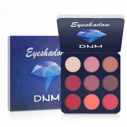 9-color Eye Shadow Palette стойкие блестящие непромокаемые мерцающие матовые тени для век